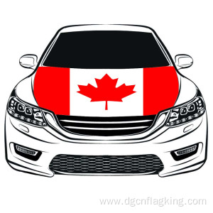 The World Cup Canada Flag Car Hood flag 100*150cm Canada Car Bonnet Banner